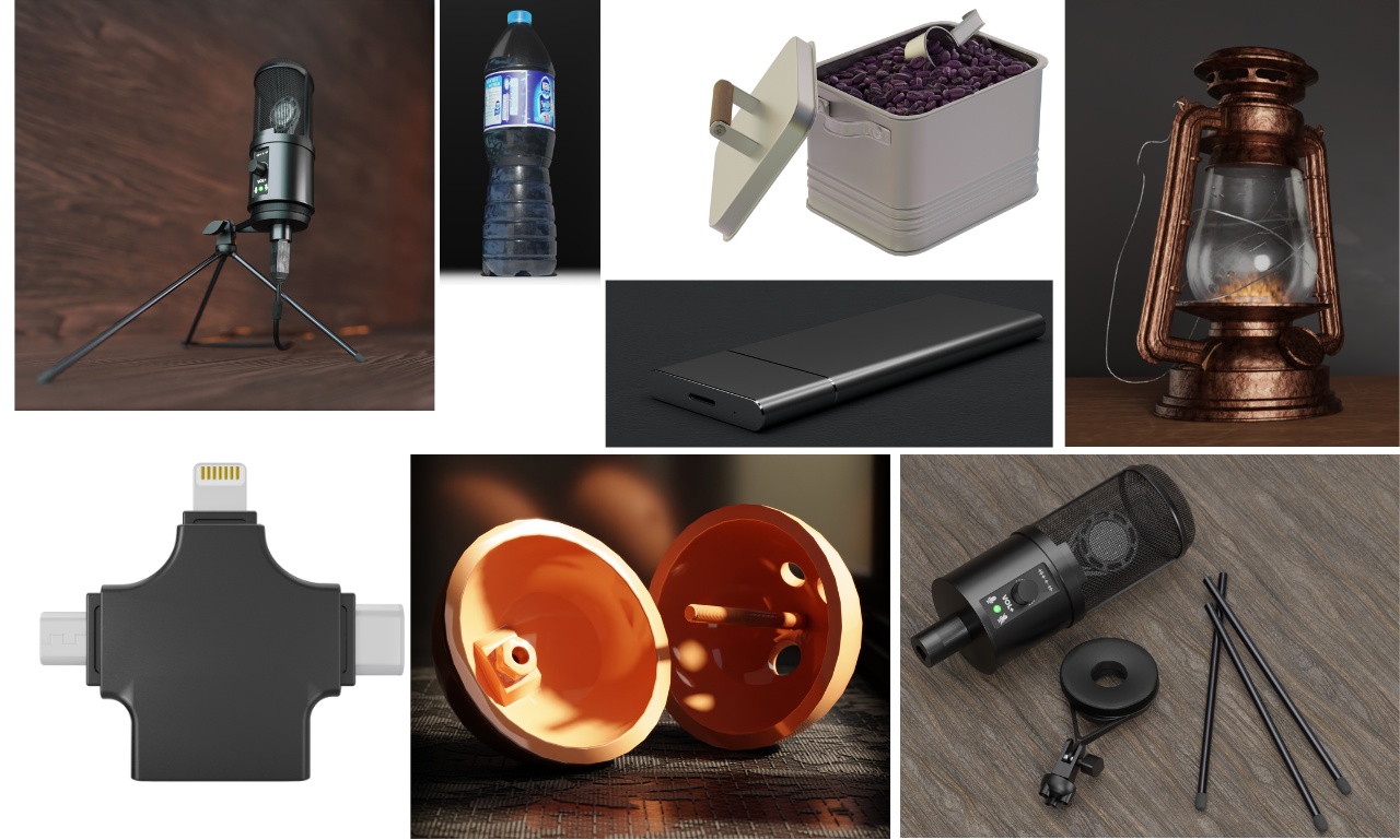 I will create high quality 3d industrial models and product design